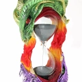 Polyester Dragon Tasarımlı Kum Saati Model 1
