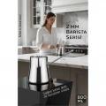 Premium 304 Paslanmaz Çelik Cezve - 800 ml Profesyonel Barista Serisi, Isıya Dayanıklı Sap
