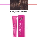 Premium 6.35 Çikolata Karamel - Kalıcı Krem Saç Boyası 50 g Tüp
