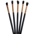 Profesyonel 5li Makyaj Fırça Seti Siyah