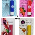 RS Ronassi Dudak Koruyucu ve Parlatıcısı Fresh Çilek Vişne ve Ballı 4 Lü Set
