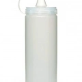 Şeffaf Kapaklı Sızdırmaz Yağlık Sosluk Şişesi Plastik Yağdanlık 400 ml AP-9028