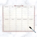 Şeffaf Kendiliğinden Yapışkanlı Kalemli Haftalık Planlayıcı 40cm-50cm