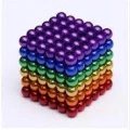 Sihirli Manyetik Toplar Dyum Mıknatıs Küp Bilye 216 Adet Cube Küp Dymium