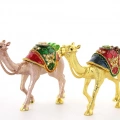 Swarovski Taşlı Tekli Deve Figürü Model 6
