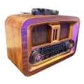 Taşınabilir Klasik AM/FM/SW  Retro Ev Radyo USB ile Şarj Olabilen Retro Radyo