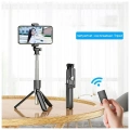 Uzaktan Kumandalı Tripod Özellikli Selfie Çubuğu