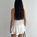 ÇOK SATAN  Ayrobin Şortlu Etek - Beyaz -