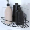 Yapışkanlı Banyo Köşeliği Kancalı Köşe Rafı Duş Şampuanlık Duvar Düzenleyici Organizer Raf