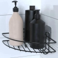 Yapışkanlı Banyo Köşeliği Kancalı Köşe Rafı Duş Şampuanlık Duvar Düzenleyici Organizer Raf