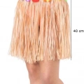 Yetişkin Ve Çocuk Uyumlu Saman Renk Püsküllü Hawaii Luau Hula Etek 40