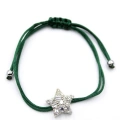 Yıldız İp Bileklik - Haki Yeşil