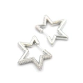 Yıldız Küpe - Gümüş
