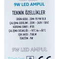 Zumled 9W Beyaz LED Ampul Royaleks-201