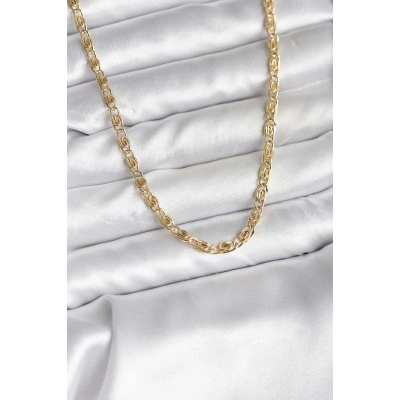 14K Gold Renk Kaplama Zincir Model CM Kadın Kolye