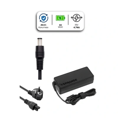 19v 4.74a 5.5 * 3.0mm 90w Samsung İçin Laptop Adaptör