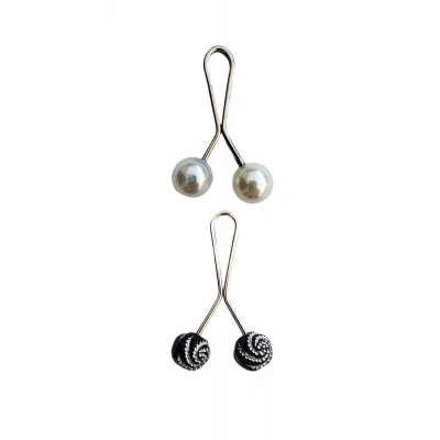 2 Adet Tesettür Eşarp ve Şal Klipsi Set 8