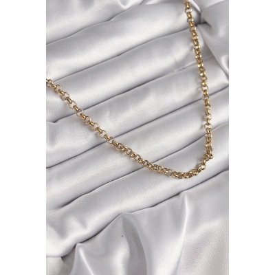 316L Çelik Gold Renk Kadın Kolye