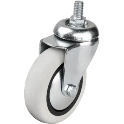 352 - 75x25 Mm Pvc Makaralı Vidalı Teker 4 Adet