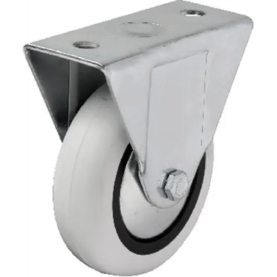 355 - 75x25 Mm Pvc Makaralı Sabit Teker 4 Adet