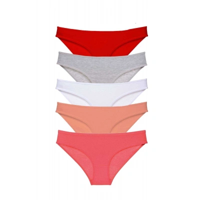 5 adet Süper Eko Set Likralı Kadın Slip Külot 519