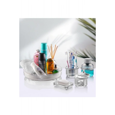 5 Parça Banyo Seti Beyaz