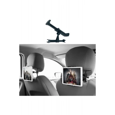 Bfs Oto Koltuk Arkası Telefon Tablet Tutucu Ayarlanabilir 360 Derece Dönebilen Pratik Stand