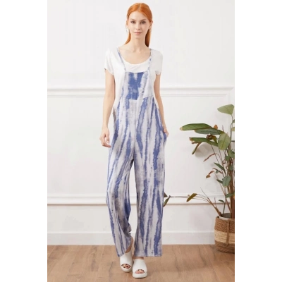 Rahat ve Şık Askılı İpli Tulum