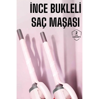Saç Maşası 10Mm İnce Bukle Taşınabilir Saç Kıvırma Çubuğu