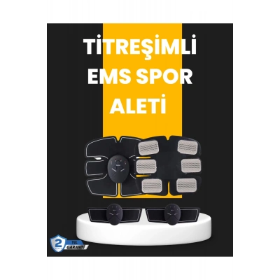 Titreşimli Ems Spor Ve Fitness Cihazı Karın Kası Kol Bacak 2025 Model