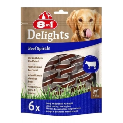 Smart Delights Beef Spirals Biftekli Burgu Köpek Ödülü 6lı