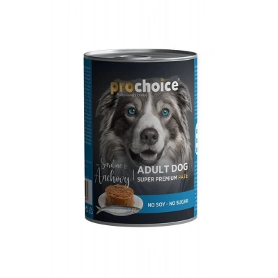 Pro Choice Adult Sardunya Ve Hamsili Yetişkin Köpek Konservesi 400 Gr