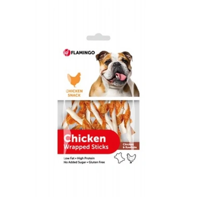 Flamingo Chicken Wrapped Sticks Tavuk Etli Glutensiz Köpek Ödül Maması 65 Gr