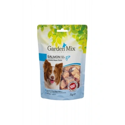 Garden Mix Somonlu Düşük Yağlı Şekersiz Köpek Ödül Maması 75 Gr