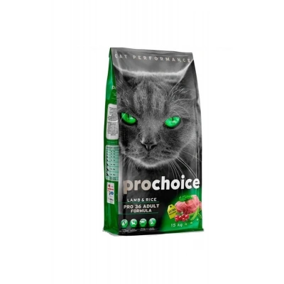 Pro Choice Pro 36 Kuzu Pirinçli Yetişkin Kedi Maması 15 Kg