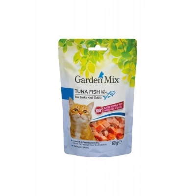 Garden Mix Ton Balıklı Düşük Yağlı Şekersiz Kedi Ödül Maması 60 Gr