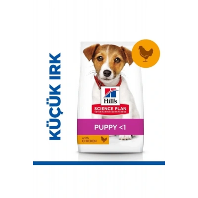 Hills Puppy Small & Miniature Tavuklu Küçük Irk Yavru Köpek Maması 3 Kg