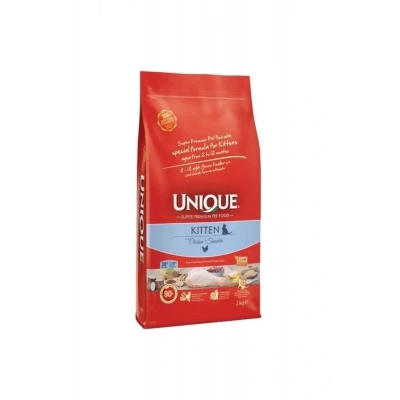 Unique Tavuklu Düşük Tahıllı Yavru Kedi Maması 2 Kg
