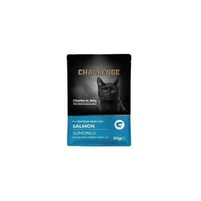 Challenge Somunlu Pouch Yetişkin Konserve Kedi Maması 85 Gr
