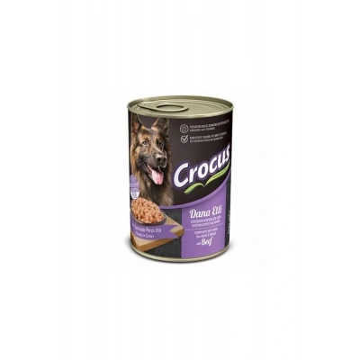 Crocus Dana Etli Köpek Yaş Maması 400 Gr