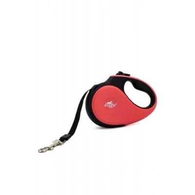 Doggie Soft Otomatik Köpek Uzatma Tasması Large Pembe 50 Kg 5 Mt