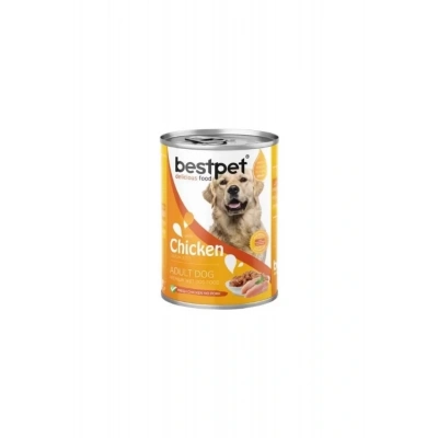 Bestpet Tavuklu Gravy Soslu Yetişkin Konserve Köpek Maması 400 Gr