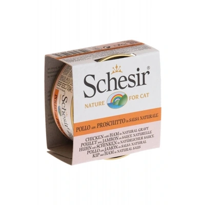 Schesir Tavuk Ve Karidesli Naturel Konserve Kedi Maması 70 Gr