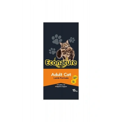 Econature Kuzu Etli Yetişkin Kedi Maması 15 Kg