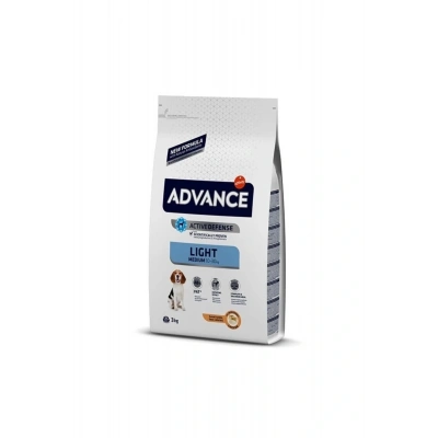Advance Light Medium Tavuklu Orta Irk Diyet Köpek Maması 3 Kg