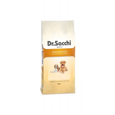 Dr.Sacchi Basic Chicken Tavuklu Yetişkin Köpek Maması 15 Kg