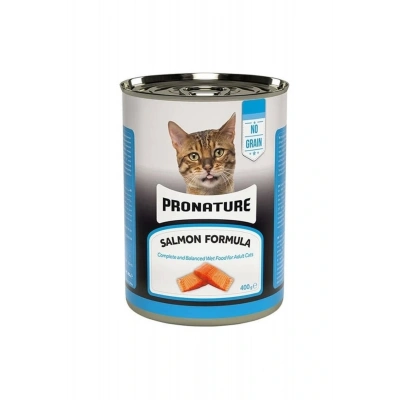 Pronature Tahılsız Somonlu Ezme Yetişkin Konserve Kedi Maması 400 Gr