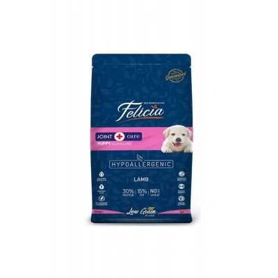 Felicia Düşük Tahıllı Hipoalerjenik Kuzu Etli Orta Ve Büyük Irk Yavru Köpek Maması 15 Kg