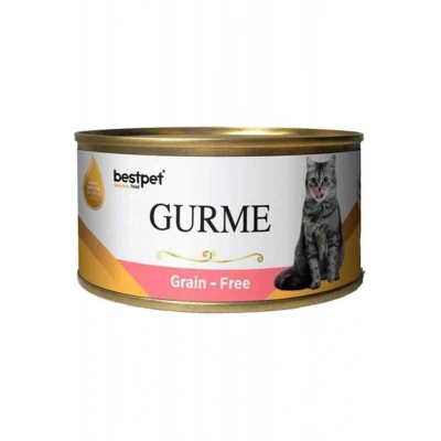 Best Pet Gurme Jöleli Somonlu Kısırlaştırılmış Konserve Kedi Maması 100 Gr