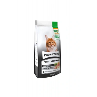 Pronature Hypo-Allergenic Tahılsız Somonlu Karidesli Yetişkin Kedi Maması 1.5 Kg